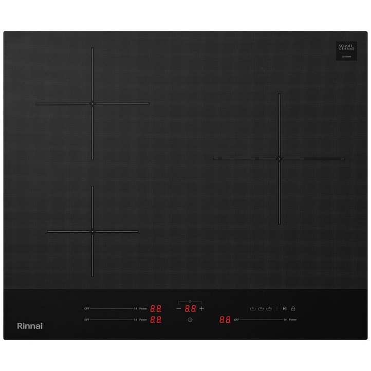 25년 신제품 린나이 1등급 3구 인덕션 전기레인지 전기렌지 IHM16BS 빌트인프리스탠딩