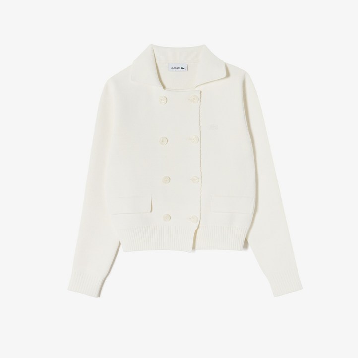 라코스테 공식 여성 더블 자켓형 가디건 AF190E56G 70V