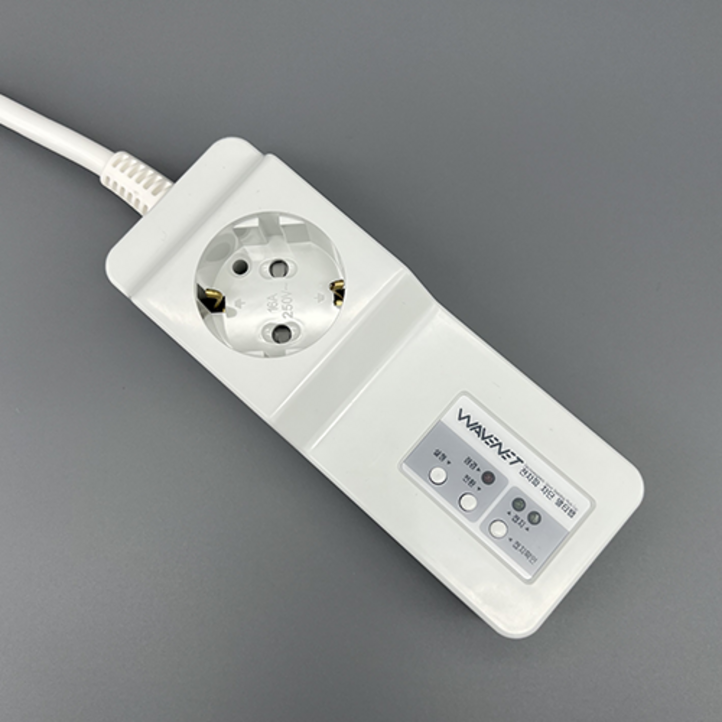 웨이브넷 전자파 차단 멀티탭 프로  1구 콘센트어싱접지