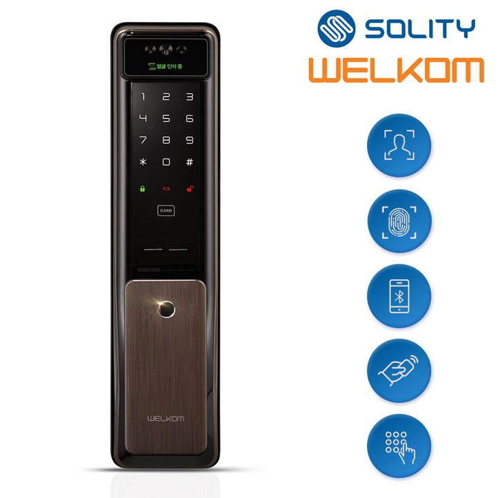 전국설치 솔리티 웰콤 WSP2900A플러스 얼굴인식 지문인식 신제품 푸시풀 카드키2개번호키 블루투스옵션 안면인식100개 즉시잠금 0.9초지문인식 현관문 디지털도어락, 방문설치, 웰콤 WSP2900A플러스 전국설치 솔리티 웰콤 WSP2900A플러스 얼굴인식 지문인식 신제품 푸시풀 카드키2개번호키 블루투스옵션 안면인식100개 즉시잠금 0.9초지문인식 현관문 디지털도어락, 방문설치, 웰콤 WSP2900A플러스