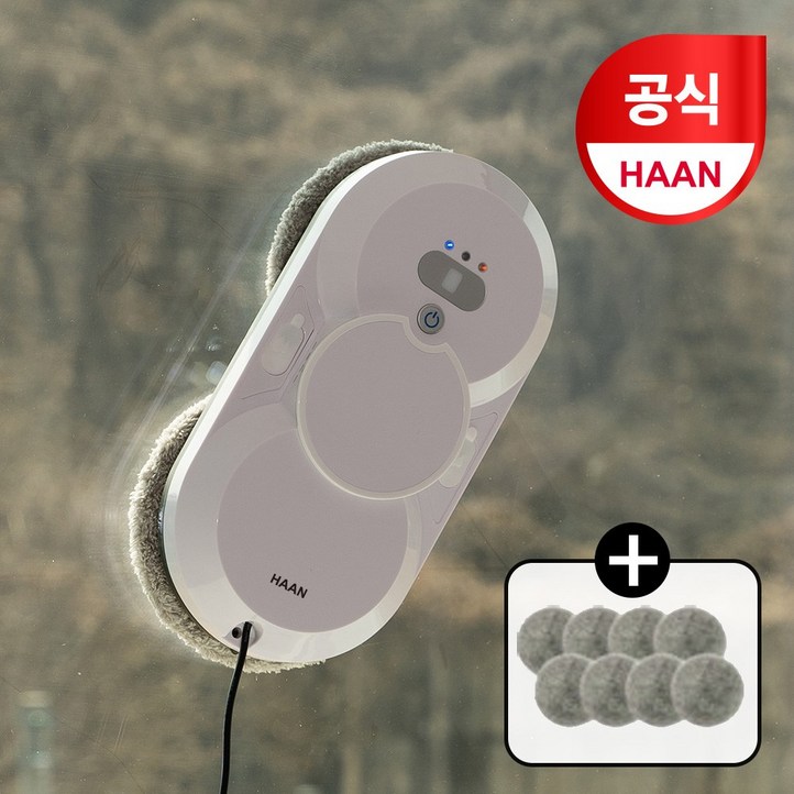 한경희 창문 로봇청소기 아파트 유리창 베란다 유리 창문닦이, HWCR110