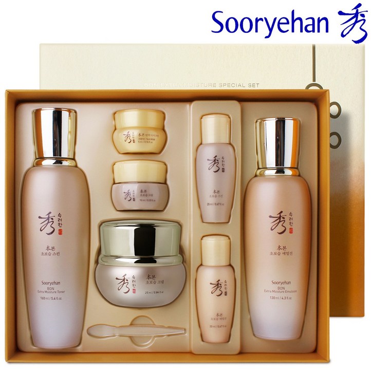 수려한 본 초보습 3종 크림 25ml 특별 기획, 1개 수려한 본 초보습 3종 크림 25ml 특별 기획, 1개
