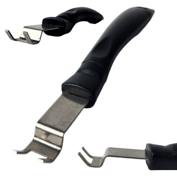 스텐 석쇠 집게 들게 4p 숯불 구이 불판 교체 손잡이 업소용