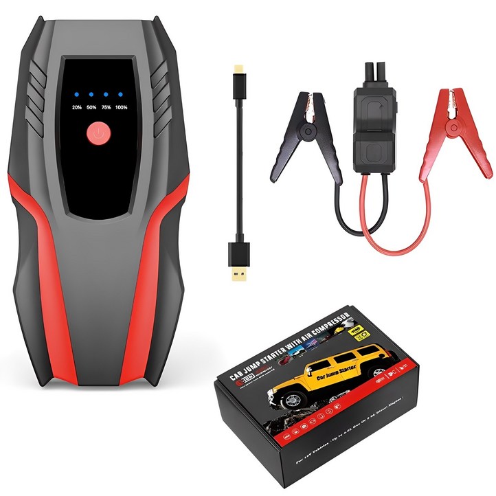 국내배송 제로쿨  차량용 점프스타터 6000 mah 스마트 안전 점프선