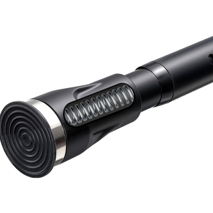 스프링 장력 샤워 커튼봉, 길이 조절 가능한 압축봉 ,다기능, 견고하고 내구성 뛰어난 커튼 봉으로 욕실, 옷장 및 창문에 적합합니다