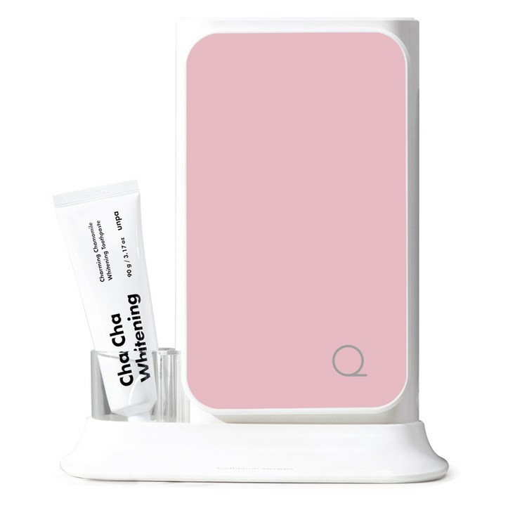 오투케어 가정용 칫솔 살균기, BS-7600S, 핑크