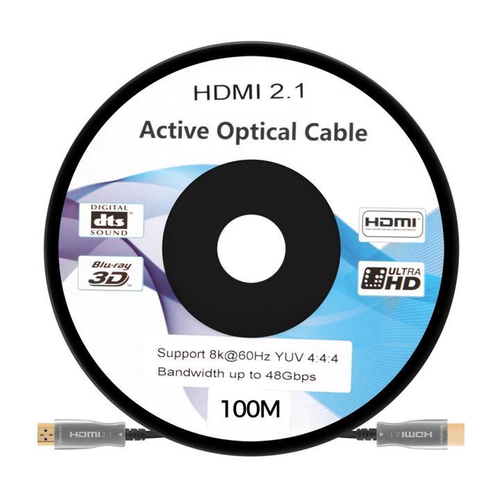 넥스트 HDMI to HDMI 2.1v 8K 광 모니터케이블 NEXT-7100HAOC-8K 1852976435