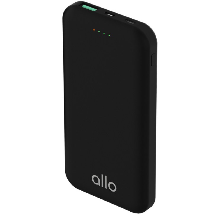 알로코리아 5세대 대용량 고속충전 보조배터리 10000mAh, 600QCPD, 블랙 알로코리아 5세대 대용량 고속충전 보조배터리 10000mAh, 600QCPD, 블랙