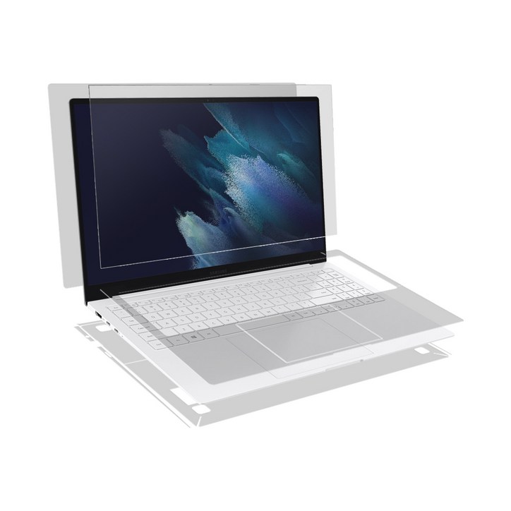 lgg패드 갤럭시북2 프로 15인치 저반사 액정+외부보호필름 2매 NT950XED, 단품