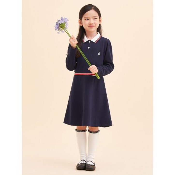 국내배송 피케 베이직 원피스 네이비 BI3771GE1R BEANPOLE KIDS 빈폴 키즈 국내배송 피케 베이직 원피스 네이비 BI3771GE1R BEANPOLE KIDS 빈폴 키즈