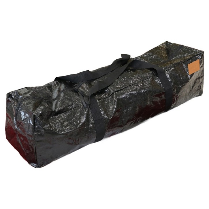 조아트 크리스마스 트리 보관백, 스트랩 2p, 이너백 대, 소 110 x 30 x 27.5 cm, 그로스블랙, 110 x 30 x 27.5cm, 1개