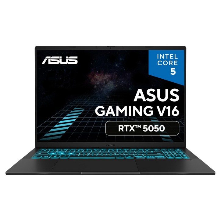 에이수스 2026 게이밍 V16 코어5 코어 시리즈2 지포스 RTX 5050, 매트 블랙, V3607VH-TK126, 512GB, 16GB, Free DOS
