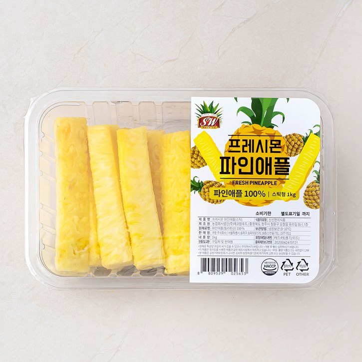 로켓프레시 프레시몬 컷팅 파인애플 스틱