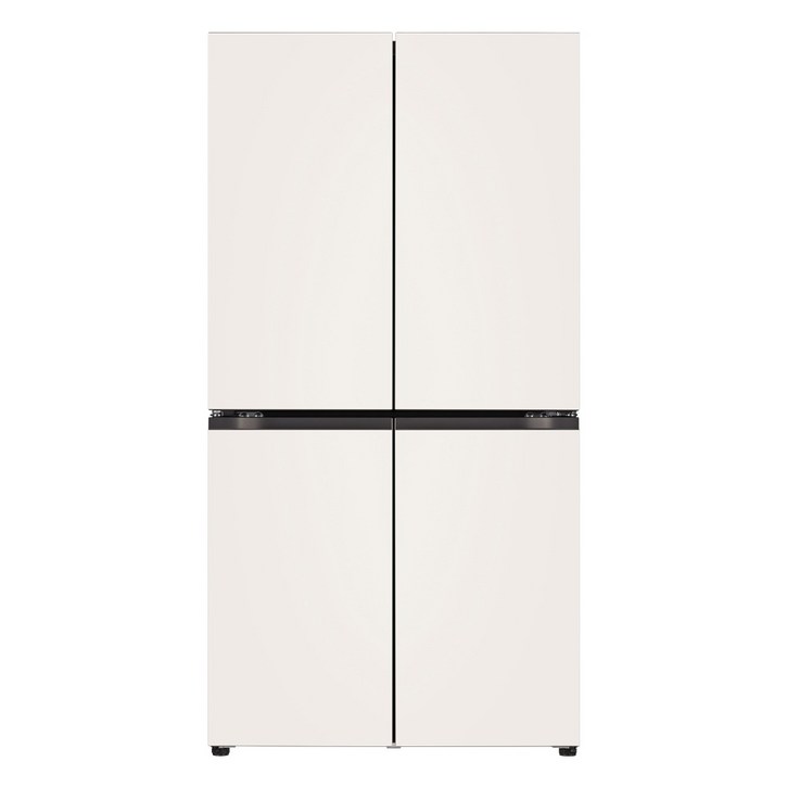 [색상선택형] LG전자 디오스 오브제컬렉션 4도어 냉장고 메탈 870L 방문설치 9