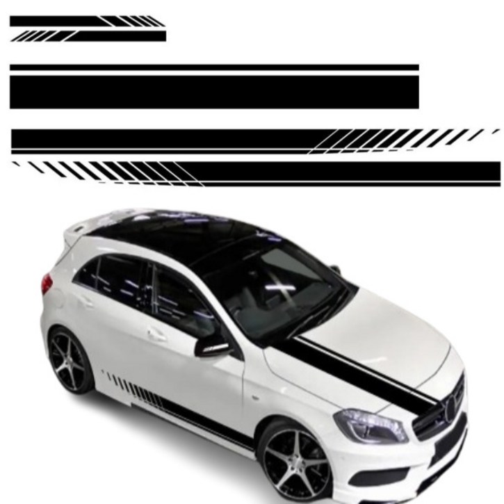 도나토르 차량용 스트라이프 스티커 데칼