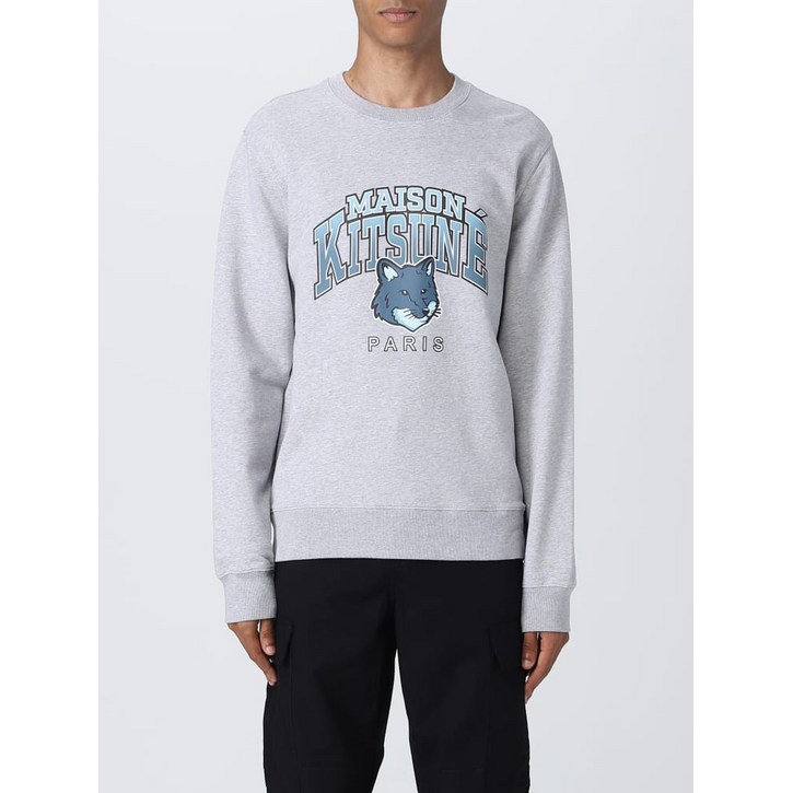 국내매장정품 메종키츠네 남성 맨투맨 CAMPUS FOX REGULAR SWEATSHIRT (LM00305KM0001-H120) (캠퍼스 폭스 레귤러 맨투맨)