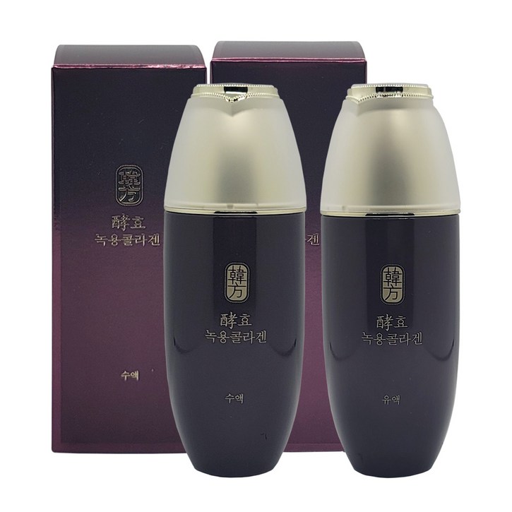 수려한 효 녹용콜라겐 2종 수액140ml  유액140ml
