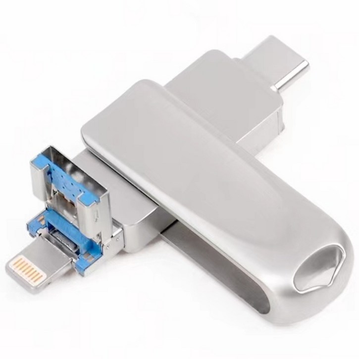 4 IN 1 대용량 OTG 아이폰 USB USB3.0 외장 메모리