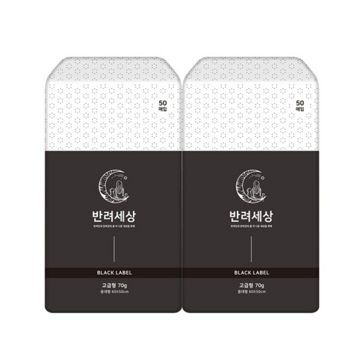 반려세상 고급형패드 중대형 100매 국산 애견 배변패드