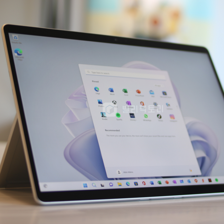 대여서피스 프로9 13인치 i5 16GB 256GB 마이크로소프트 2ni1 사무인강 휴대용 단기 렌탈 임대 무보증
