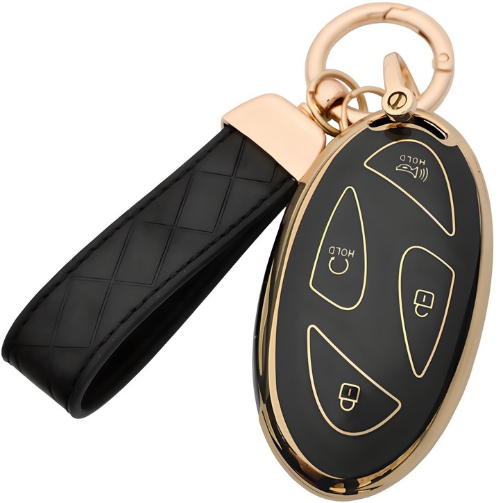 엠디글로벌 현대자동차 호환 TPU 차키 케이스  키링