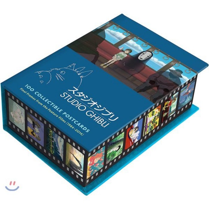 Studio Ghibli 100 Collectible Postcards  스튜디오 지브리 엽서 100장 세트 소장용 포스트 카드 박스 세트