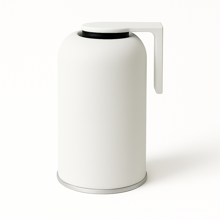 이고다 거꾸로 스텐 304 자석 양치컵, 1개, B401코튼화이트