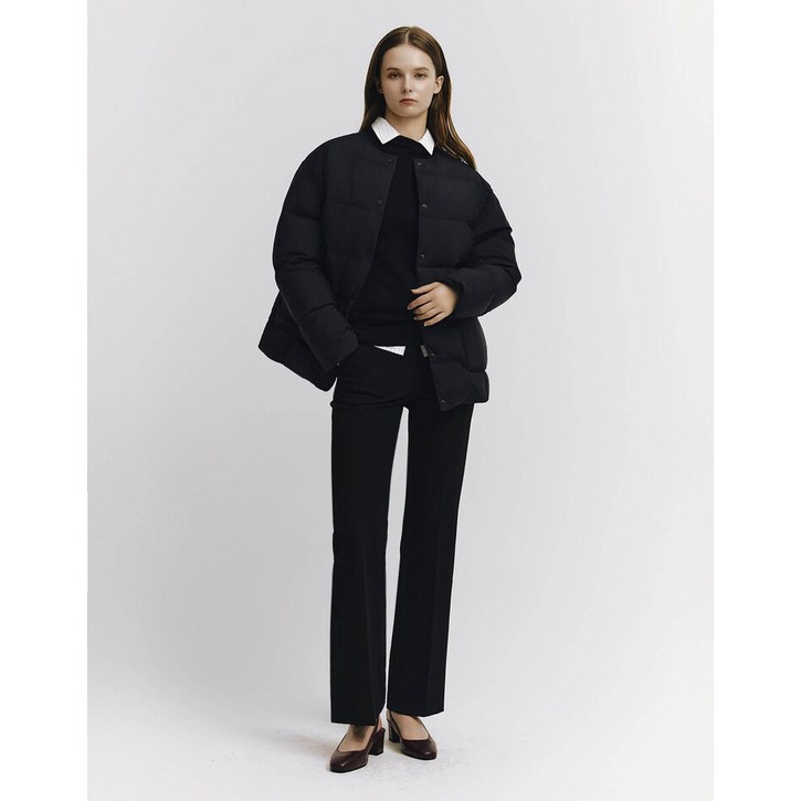 지오다노 여자 기모 부츠컷 슬랙스 05414916