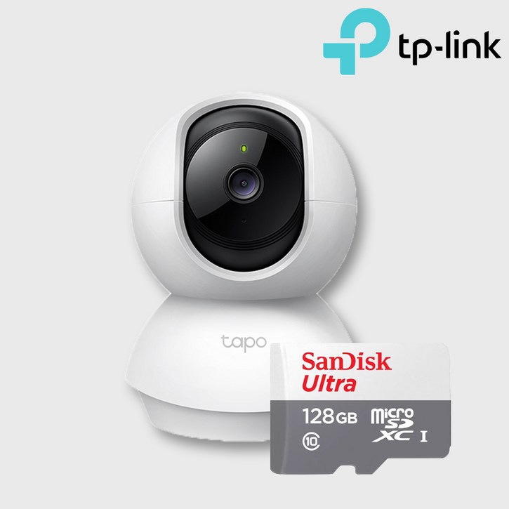 티피링크 Tapo C210+128GB MicroSD 메모리카드 CCTV 홈캠 패키지 2