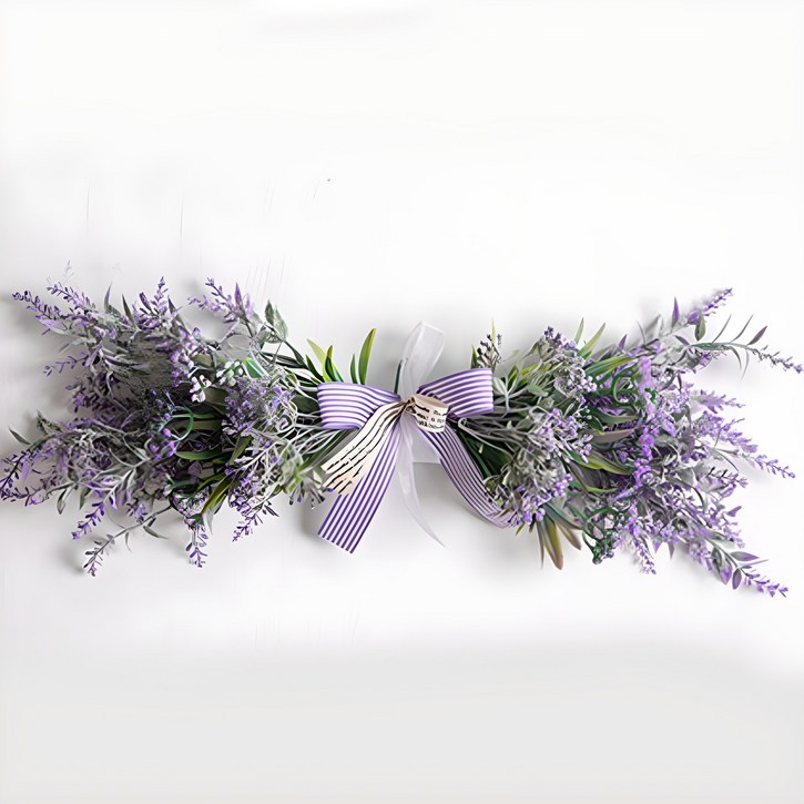 플라워트리 베리 라벤더 갈란드