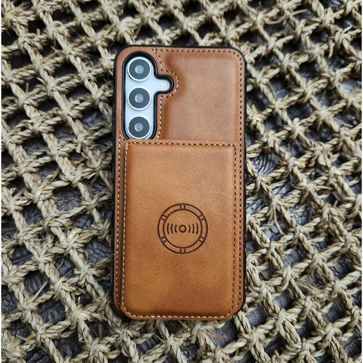 갤럭시s24 카드 케이스 지갑 가죽 수납 2장 3장 4장 맥세이프