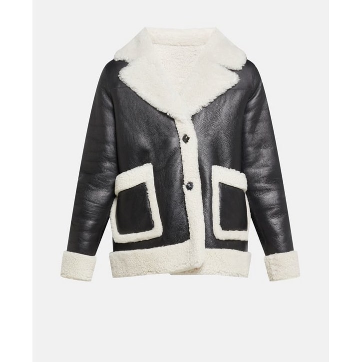 마쥬 여성 가죽 레더 자켓 블랙 MFPOU00904 969944 (관부가세포함가)