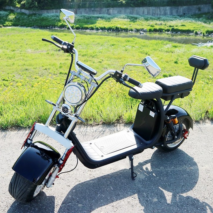할리 전동 전기 배달용 스쿠터 바이크 오토바이 Q24 2