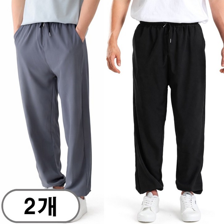 11 차쿠 남성 여름 바지 조거팬츠 여름 쿨바지 트레이닝팬츠