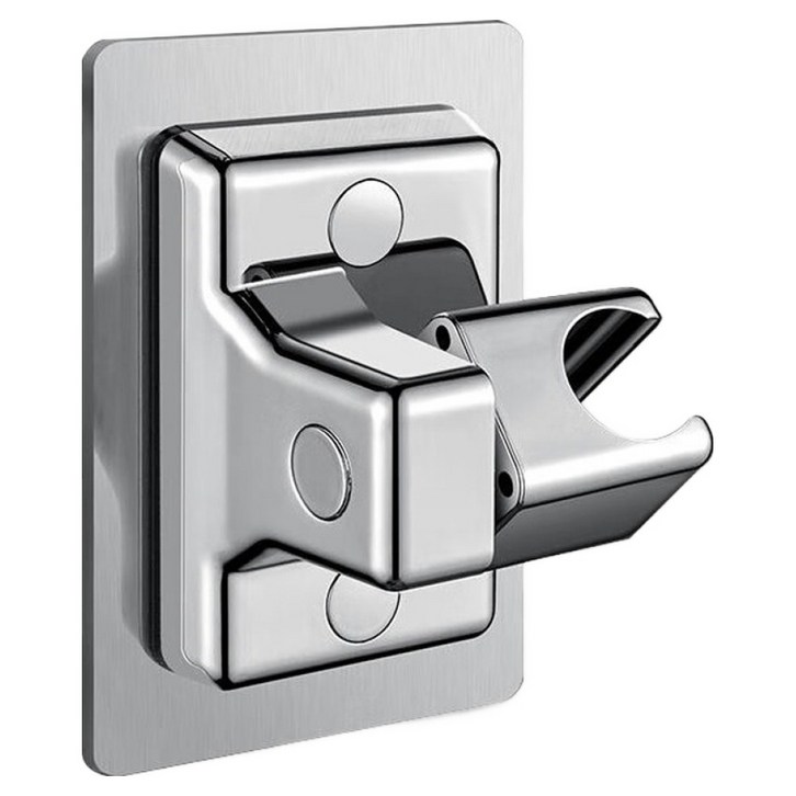 디블릭 무타공 강력 접착식 고급 각도조절 샤워기 거치대