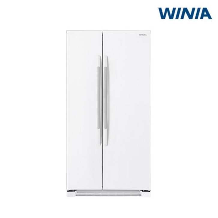 [위니아] 양문형 세미 빌트인 냉장고 퓨어화이트 550L 위니아물류 무료설치 / 폐가전무료수거 - 쇼핑앤샵