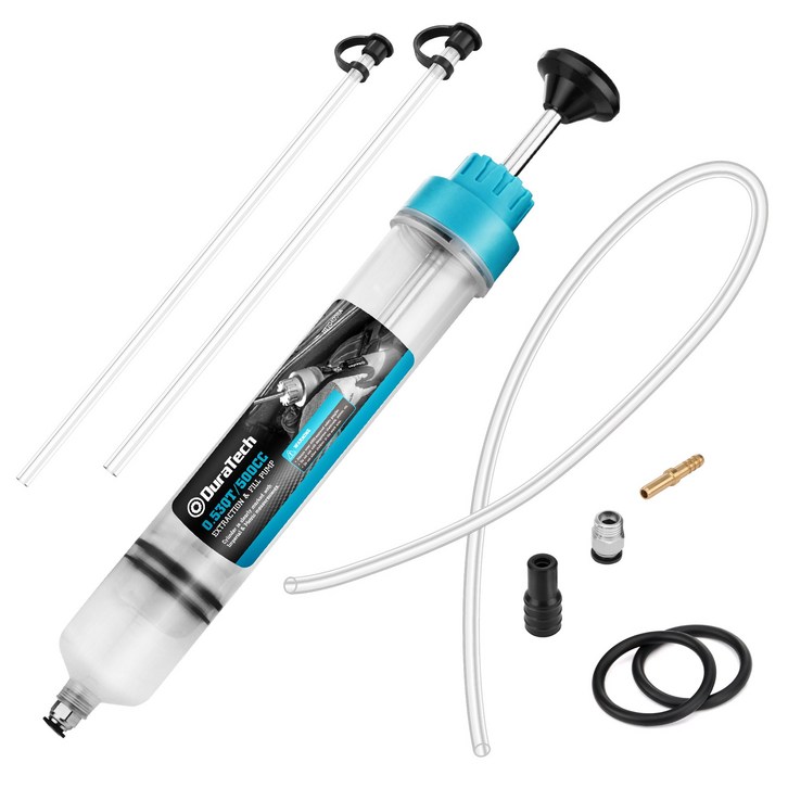 DT704008 500cc 오일 흡입기,자동차 공구,자동차 수리, 블루, 1개