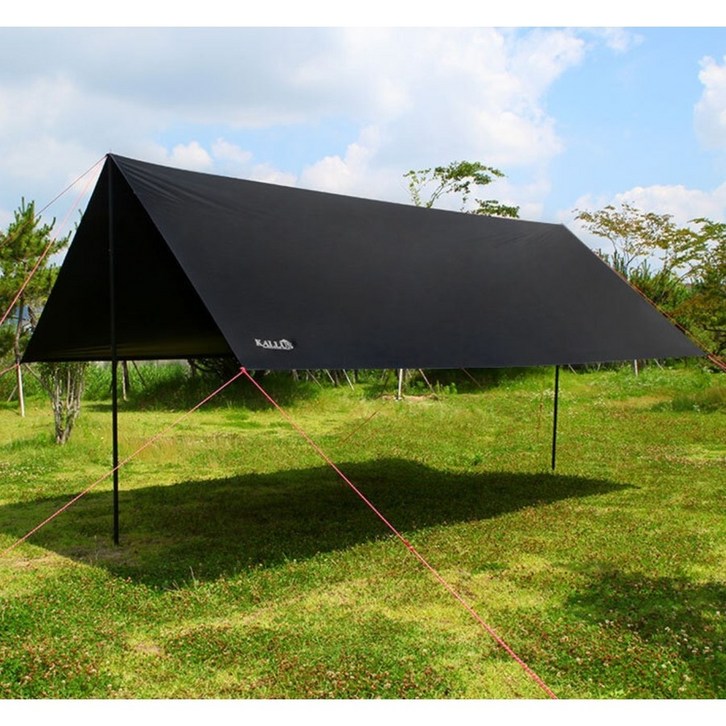 CLUBUNI 칼루스 특대형 블랙코팅 타프 550*440, 5.5x4.4m