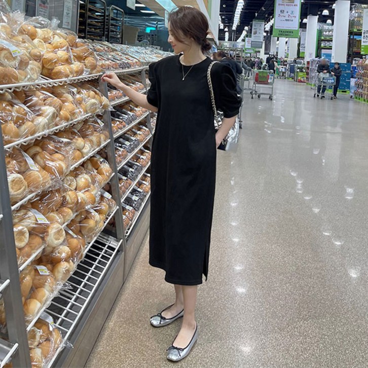 난닝구 마포츠 퍼프 원피스