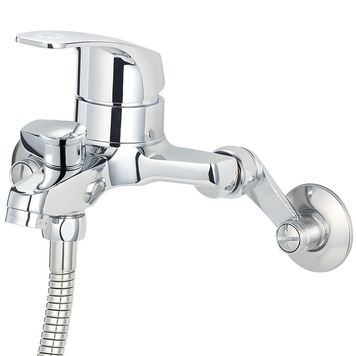 미리내 최고급형 벽붙이 샤워수전 MF202, 1개