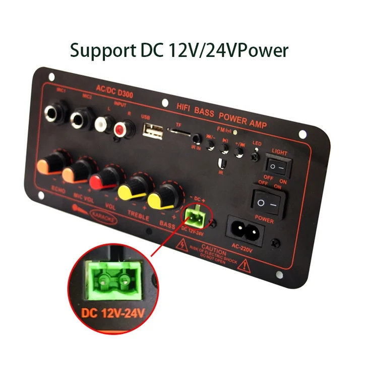 600W 블루투스 5.0 MP3 증폭기 보드 12V 듀얼 마이크 앰프 모듈 USB TF FM 자동차 음악 서브 우퍼 용 무손