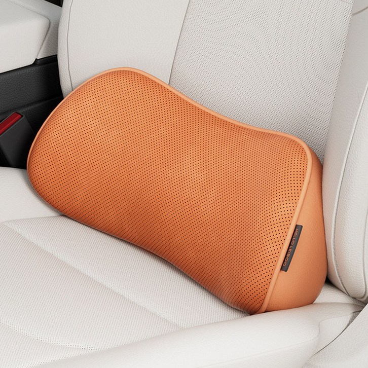 YF 자동차 메모리폼 허리쿠션 통기성 강한 차량용 요추쿠션 골반쿠션