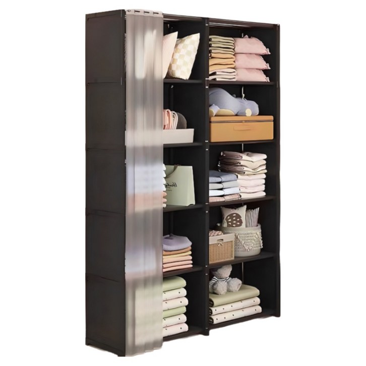 메이리앤 수납장 선반 팬트리 수납함 드레스룸 옷장 행거 리빙박스