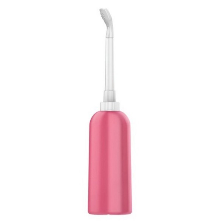 크모디 시크린 클린 핸디비데 휴대용 여행용 수동 핸디형, 고객직접설치, 핑크