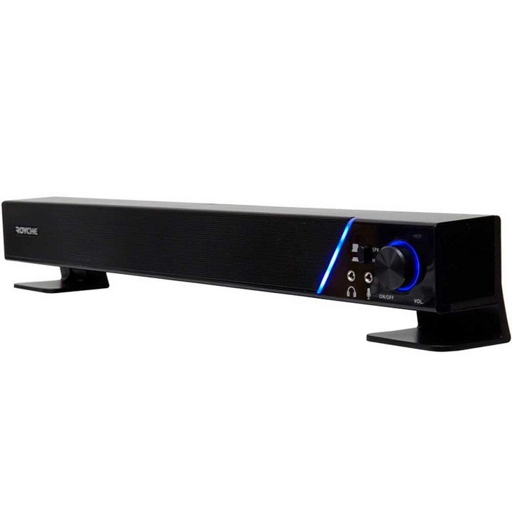 로이체 2채널 멀티미디어 USB 사운드바 스피커, RSB3000, 혼합색상 로이체 2채널 멀티미디어 USB 사운드바 스피커, RSB3000, 혼합색상