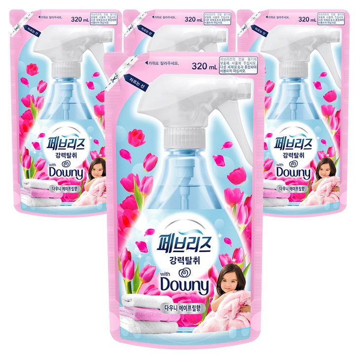 페브리즈 섬유탈취제 다우니 에이프릴향 리필