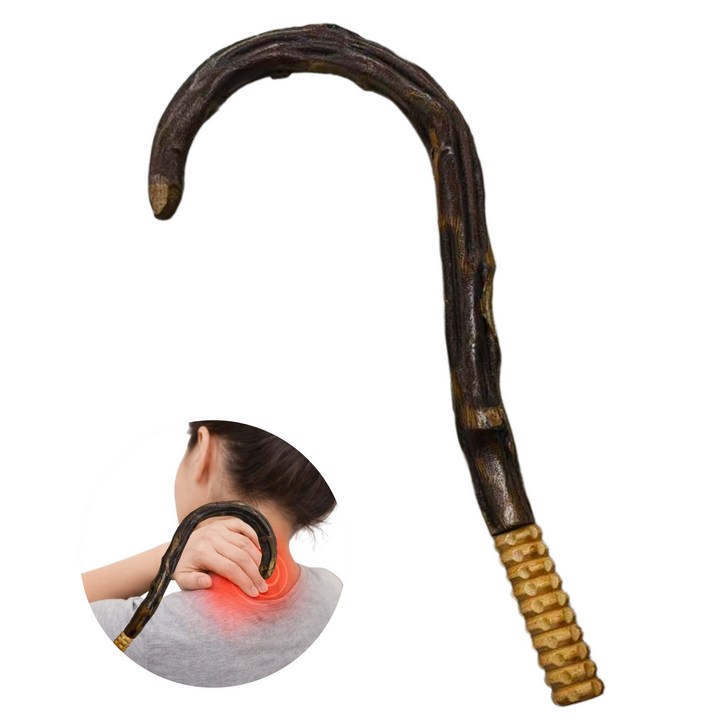 별오점 갈고리 안마기 어깨 등 마사지기 지압봉