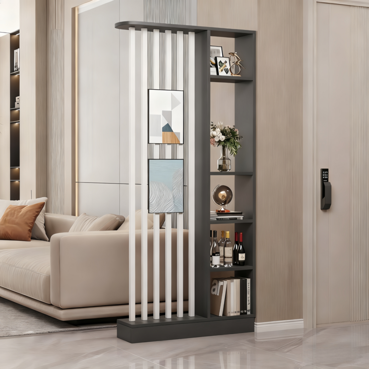 YAPOGI 모던 원목 거실 현관 파티션 공간분리 파티션 사무실 거실 파티션