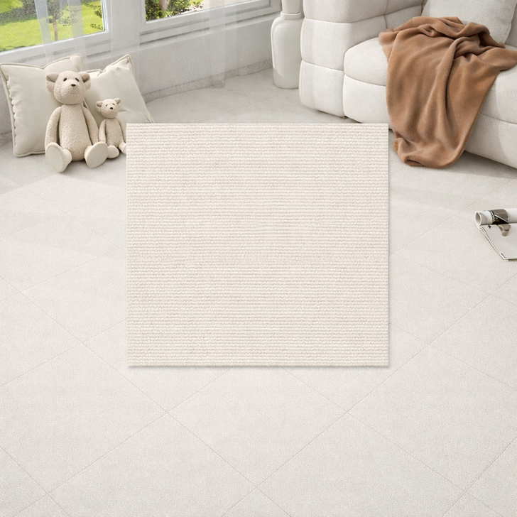 베라스코 미끄럼방지 타일 카페트 30 x 30cm, 아이보리, 10개