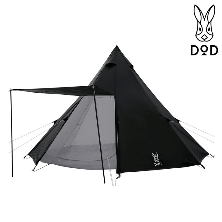 DOD 도플갱어 원폴 텐트 L 8인용 블랙 T8200BK